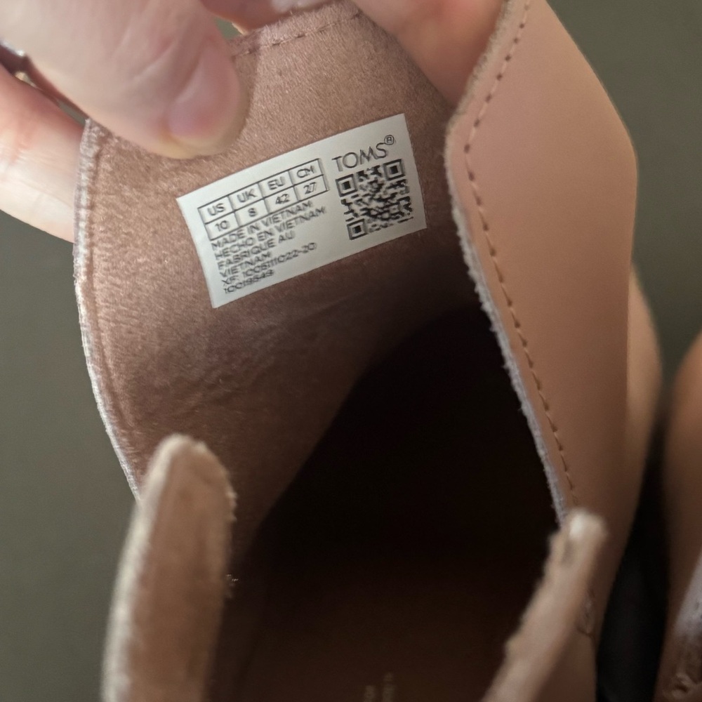 TOMS Women's Pink Ankle Boots - Picture 5 of 9